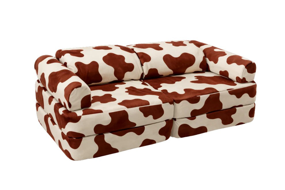 Modular Play Sofa for Children, Cow