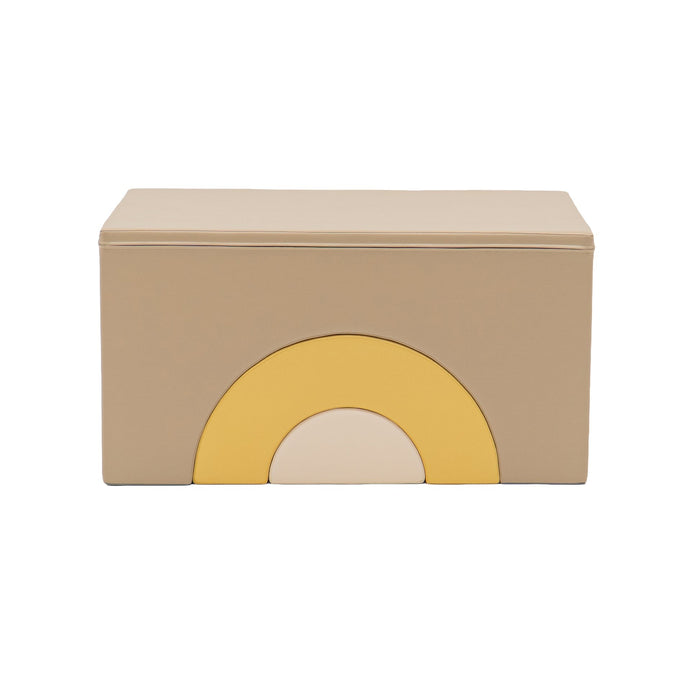 Rainbow Bridge Soft Play Set - Beige & Honey