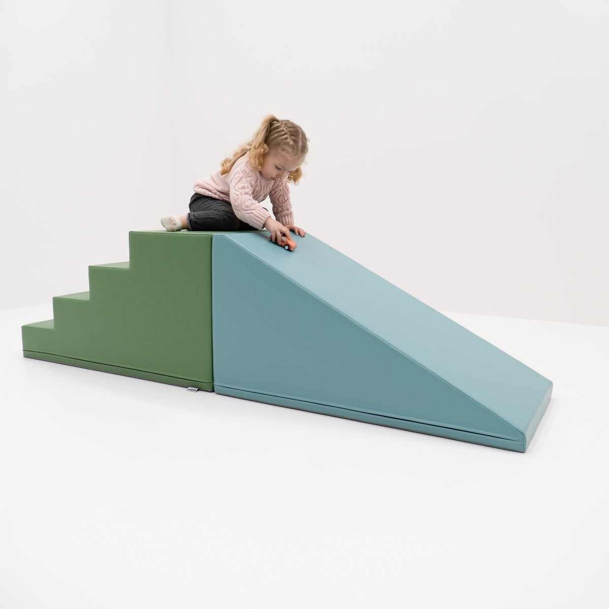Soft Play Mega Fun Slider - Pastel Turquoise