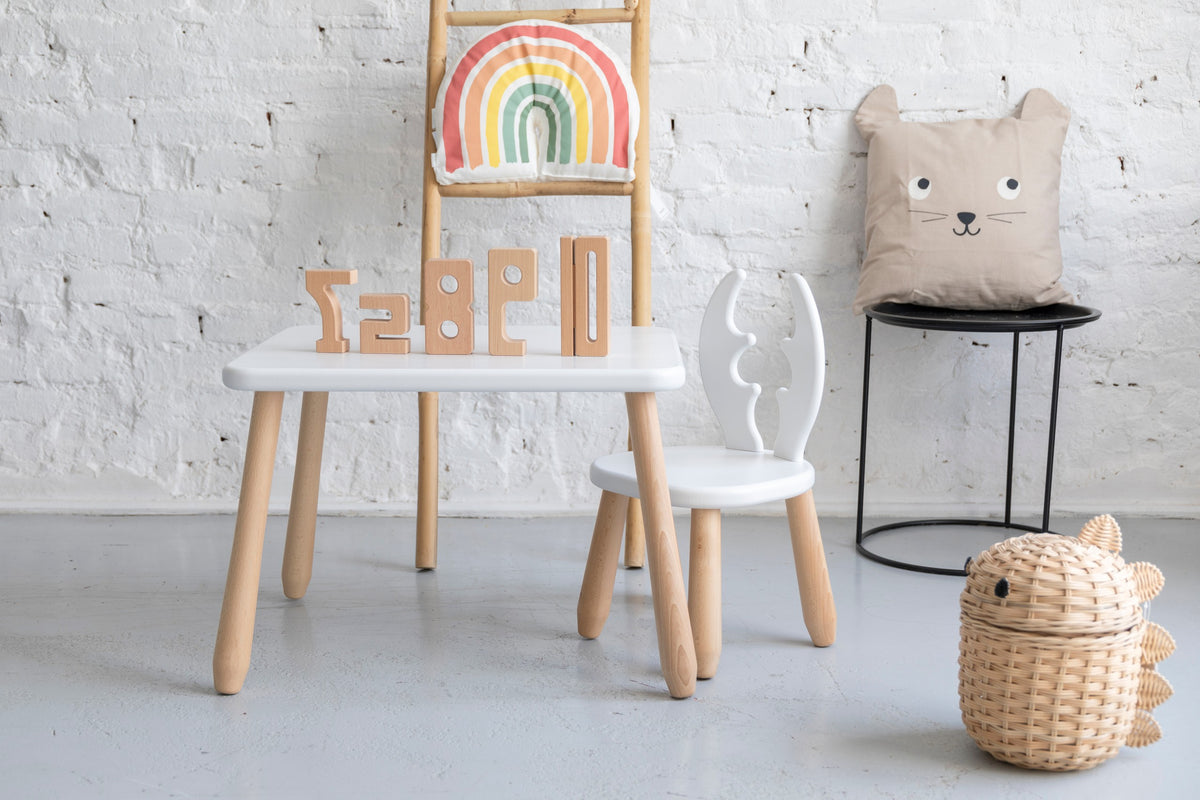Table and Chair Set - Deer